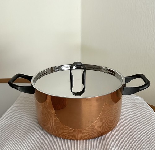 Alessi kupfertopf kasserolle - alessi,