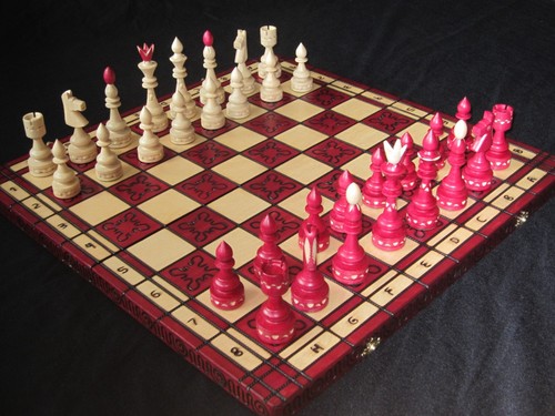 Sehr großes schach - großes,