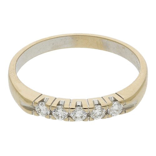 Brillant ring 750 18 k - ct, 750/18