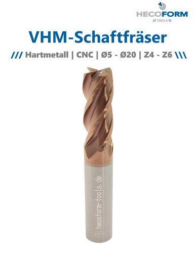 Vhm schaftfräser cnc - vhm,