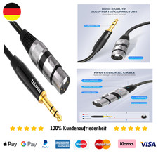Tisino XLR auf Klinke 6,3
