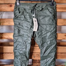 **ITALY DAMEN JEANS LEDER