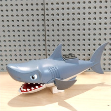 LEGO Duplo großer Hai beweglicher Kiefer&Fossen Abenteuer Unterwasserwelt Tiere