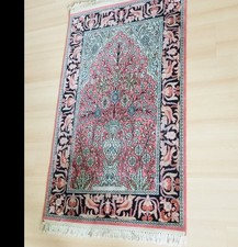 Kaschmir Seiden Teppich Maße Orientteppich 130x75cm