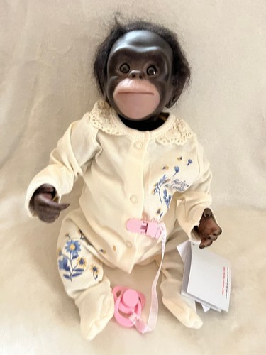 Reborn baby monkey - monkey, puppe