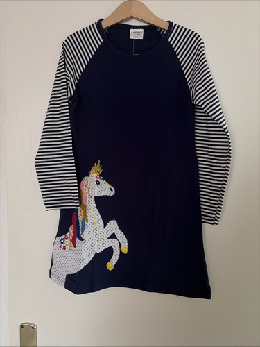 Mädchen kleid 116 - 116, einhorn