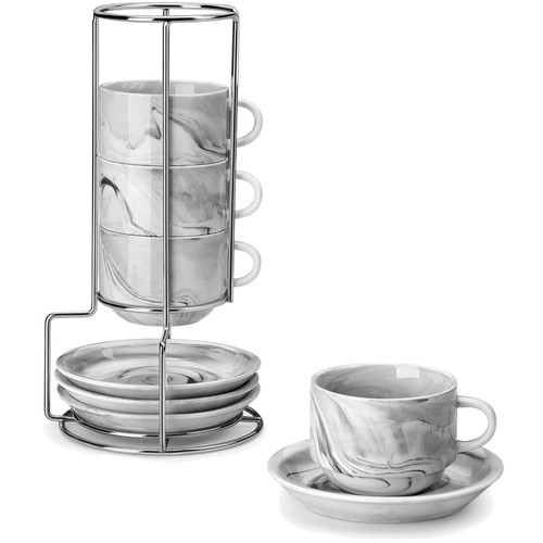 Espressotassen set stück - espressotassen, 4