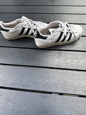Original Adidas Superstar Schuhe Kinder Größe 37 1/3 Weiß NP 90€