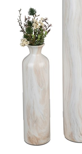 Deko flaschenvase marmor rund - flaschenvase,
