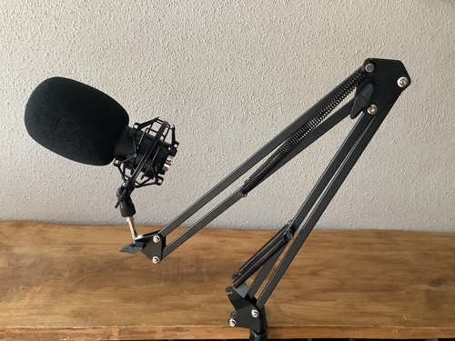 Studio mikrofon komplettset - mikrofon,