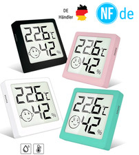 Digital Thermo-Hygrometer Thermometer Luftfeuchtigkeit 1-5er PACK NFde®