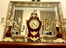 Kaminuhr-Boulle -Tischuhr mit