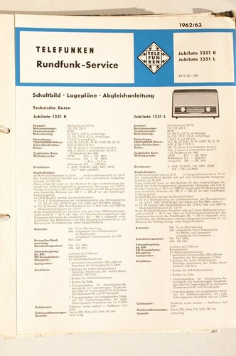 Service plan für telefunken - service,