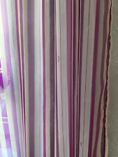 Esprit Fertigschal Dekoschal Schlaufenschal Lila Weiß Gardine 140x250cm