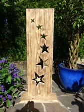 Weihnachts-Holz-Stele, Fichte