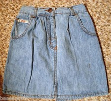 Blauer Jeans-Rock Grösse