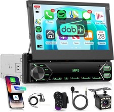 DAB+ 1 DIN 7 Zoll Flip Out