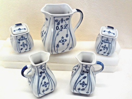Indisch blau strohblume essig - blau,