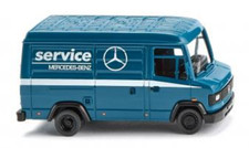 Wiking 027202 Mercedes Benz MB 507 D Kastenwagen Mercedes Service, 1:87 H0, NEU