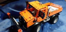 UNIMOG  Moc Klemmbausteine Schneepflug LKW ca. 40 cm Lang Bausteine 1264 PCS 