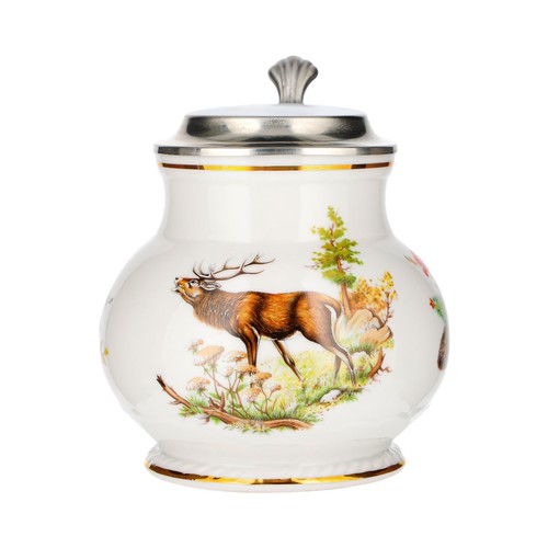 Bier glas ton kanne - glas, motiv