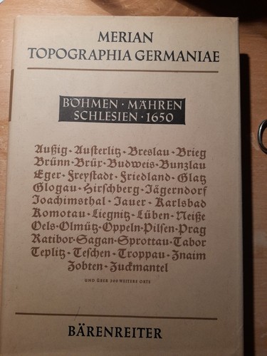 Faksimile merian topographia - merian,