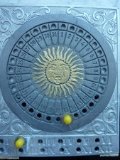 Dauerkalender aus Metall