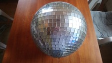Spiegelkugel 30cm Mirrorball Disco Kugel Glitzer Party Effekt