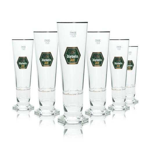 Diebels alt bier glas 2l - diebels, 0,2l