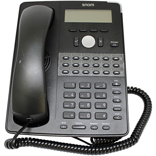 Snom d725 schwarz voip telefon - snom, voip-telefon