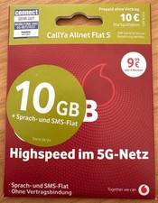 SIM-Karte Vodafone 01525 841 x