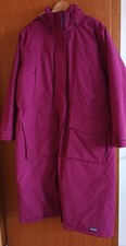 Lands End Wintermantel Damenmantel Rot Dunkel Gr. 52/54  /B79
