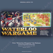 Airfix 1975 · First "Waterloo Wargame" Set Release · Complete/Moderate Box
