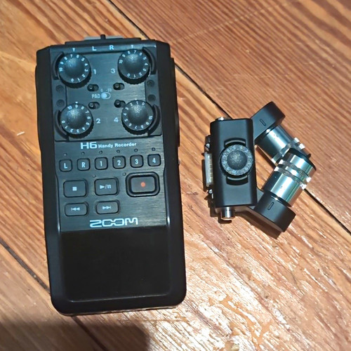Zoom handy recorder - h6,