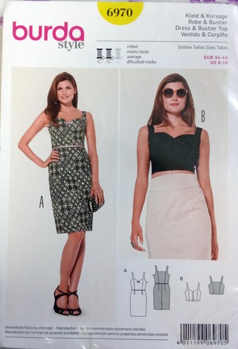 Burda style 6970 kleid - style,