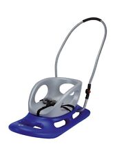 KHW Schlitten Snow Baby Dream blau Kinder Rodel Schneeschlitten zum Schieben