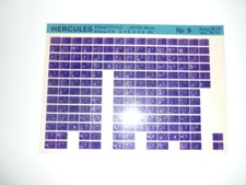 HERCULES ET-LISTE Liste Mofa Prima 4N - 4, 4S, 5, 5S SX Nr. 9 83/85