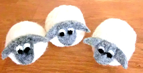 Schaf aus 100 wollfilz hand - aus,