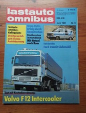 Lastauto-Omnibus 06/1981 Ford Transit Clubmobil - Volvo F12 Intercooler