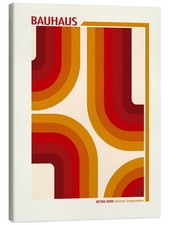 Leinwandbild Bauhaus - Retro