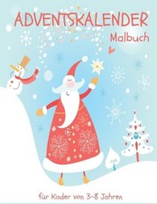 Adventskalender Malbuch fr