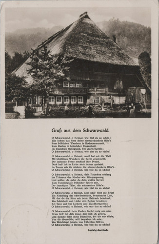 Gruß aus dem schwarzwald - dem,