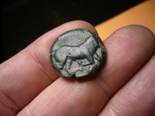 Apulien: Arpi (275-250 BC) AE 20,90 mm 9,09 g Stier/Pferd (CA5056)