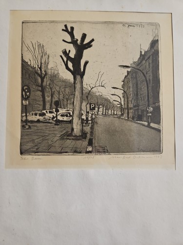 Original druckgrafik manfred - druckgrafik,