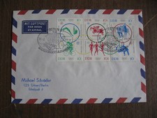 DDR: Michel-Nr. 1039/44 Sechserblock Olympia, Stempel  "sammler express"   (2)