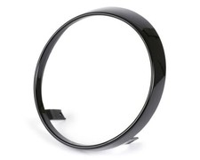 Scheinwerferzierring schwarz glanz für VESPA GTS Notte, GTV i.e. 300 MOTO NOSTRA