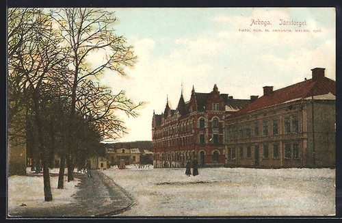 Ansichtskarte arboga - ansichtskarte,