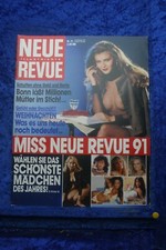 Neue Revue 51/91 vom 12.12.1991 Magazin zum Geburtstag Miss Neue Revue 1991