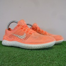 Nike Schuhe Größe 5 Damen Rosa Laufen Turnschuhe Free RN Flyknit Jogging Sport