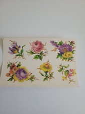 DDR Abziehbilder Schiebebilder Blumen 7